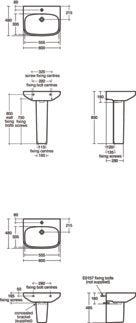 Ideal Standard i.life A Semi Pedestal