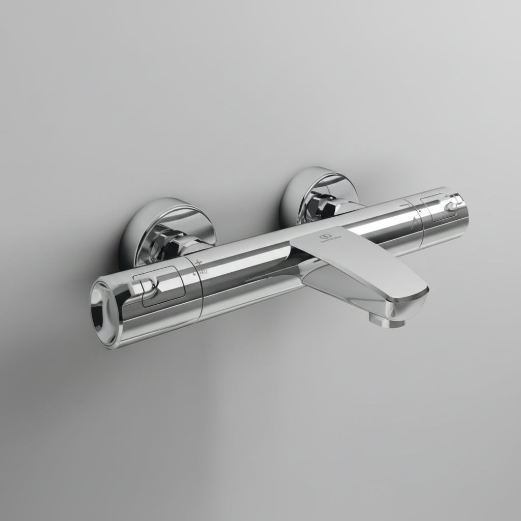 Ideal Standard Ceratherm T50 Wall-Mounted Bath Mixer - Chrome