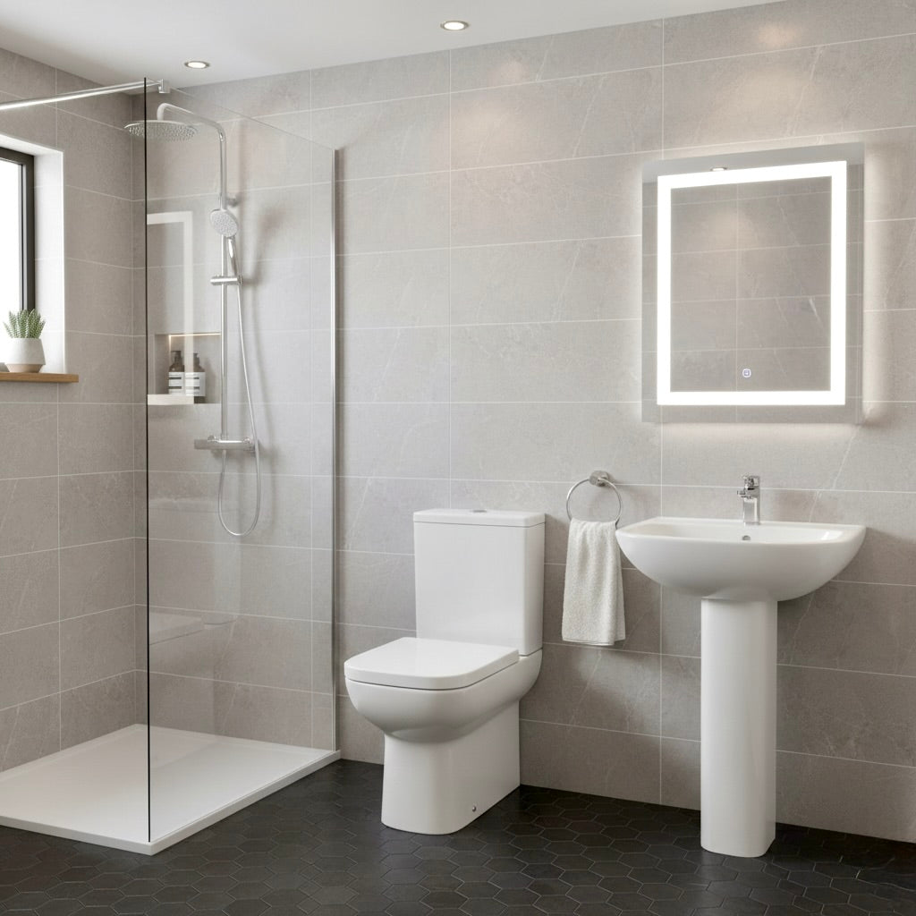 Ideal Standard i.Life 1 Taphole Basin & Pedestal