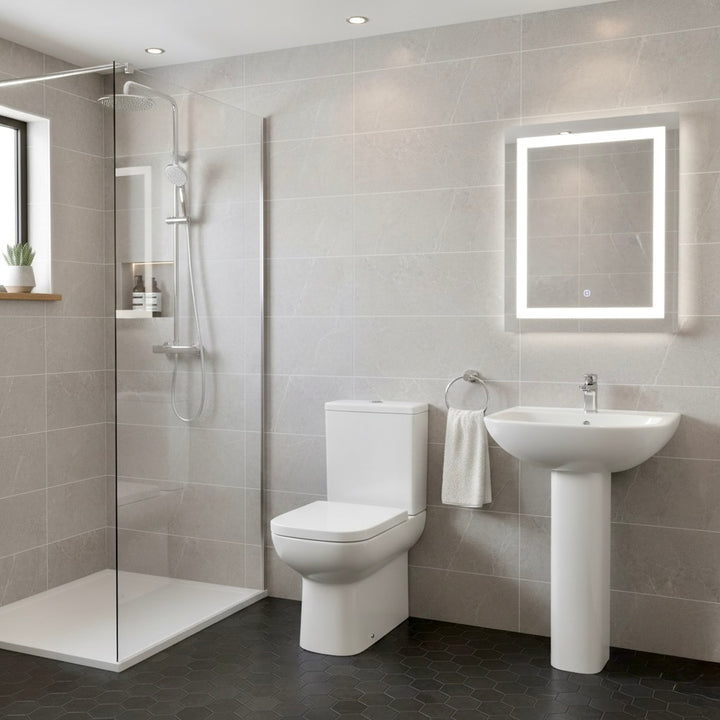 Ideal Standard i.Life 1 Taphole Basin & Pedestal
