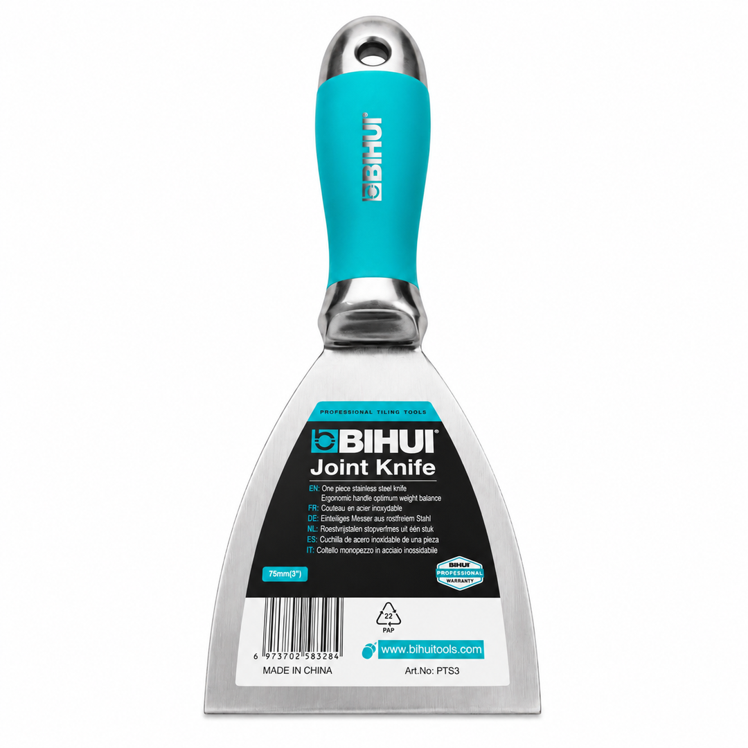 Bihui 3 Inch Stainless Steel Putty Scraper / Joint Knife