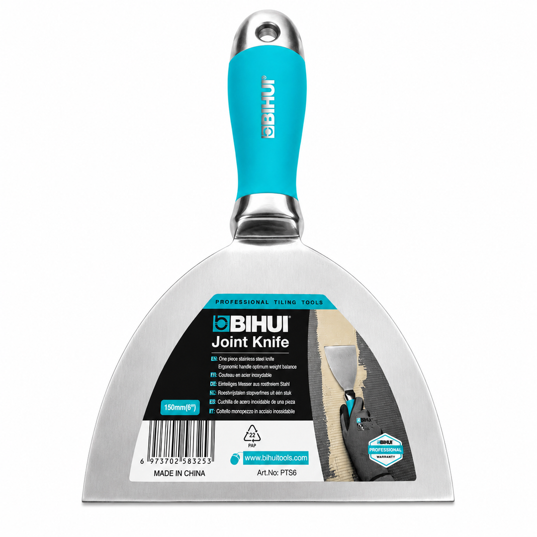 Bihui 6 Inch Stainless Steel Putty Scraper / Joint Knife
