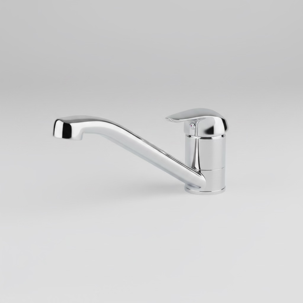 K Series High Spout Monobloc Kitchen Sink Mixer Tap – Chrome