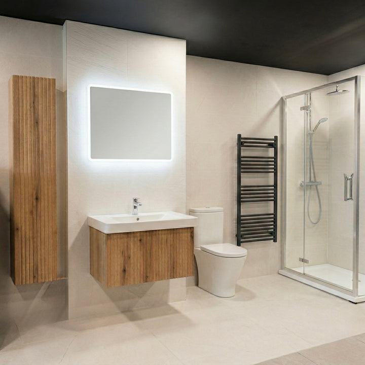 Kenzo Blanco Matt 90x90cm Stone-Effect Porcelain Wall & Floor Tile (Sqy)