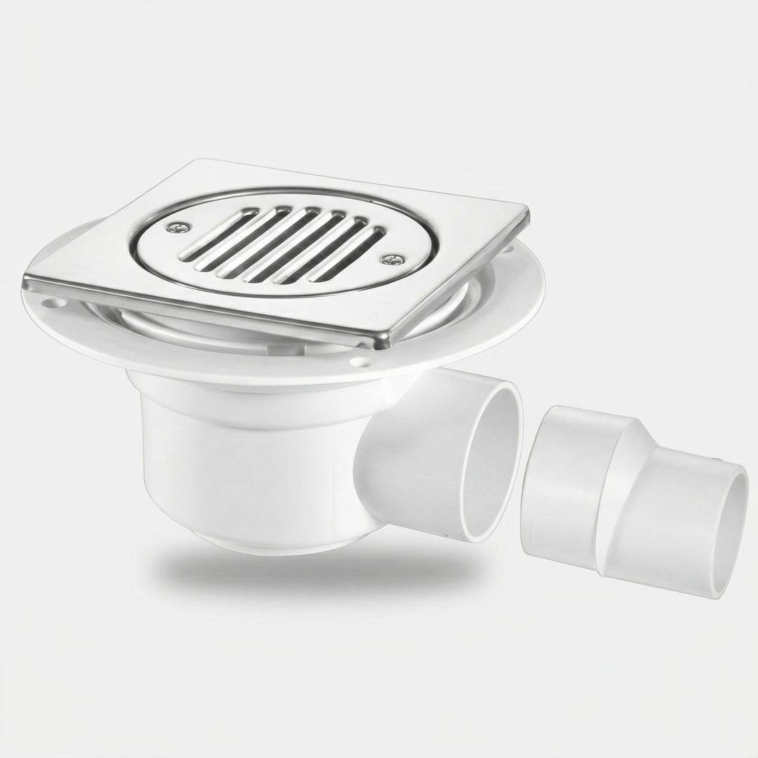 McAlpine TSG50T6SS 150mm Square Wetroom Gully (Stainless Steel)