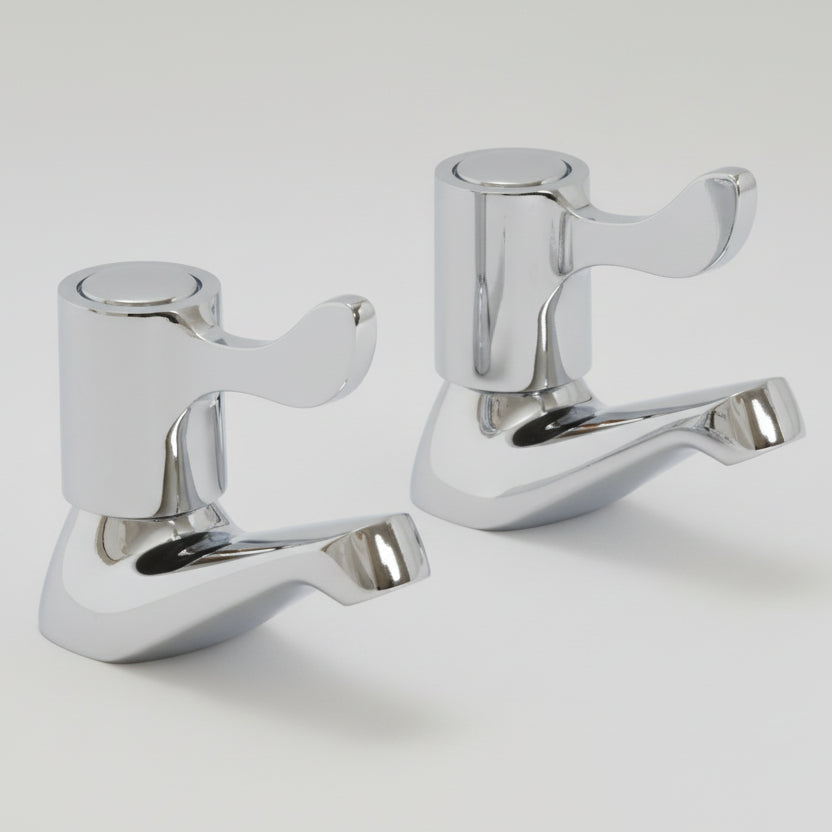 Plumbdirect Lever Bath Taps Pair