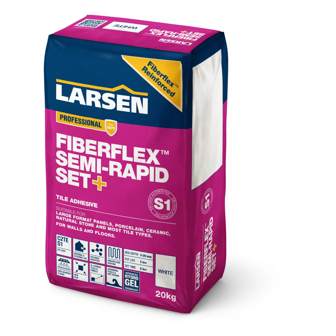 Larsen Proflex Semi-Rapidset Adhesive (White)