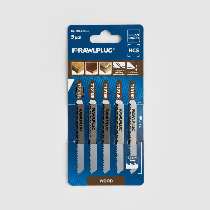 Rawlplug Jigsaw Blades For Laminate Cutting T Type