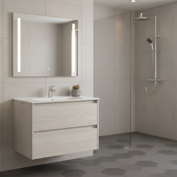 Roca Tenet Nordic Ash Vanity Unit & Basin