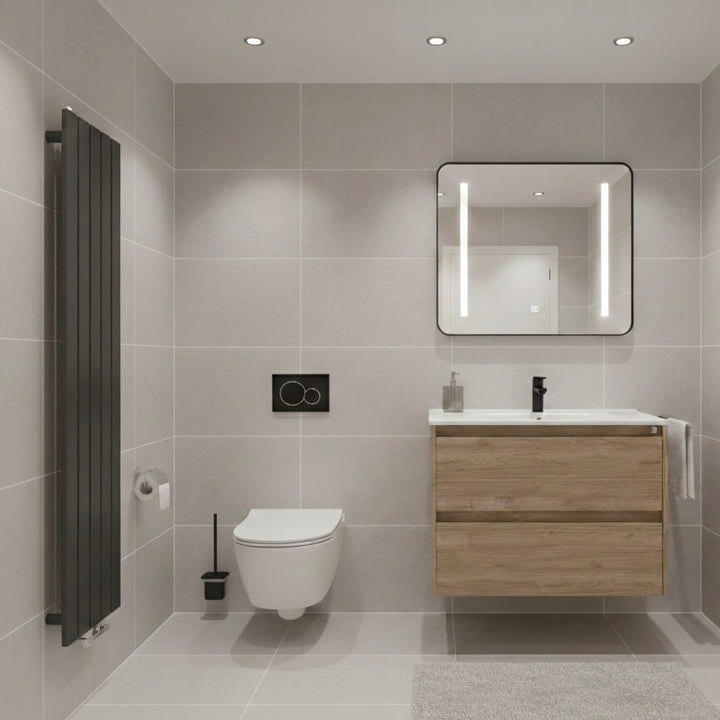 Roca Tenet Walnut Vanity Unit & Basin