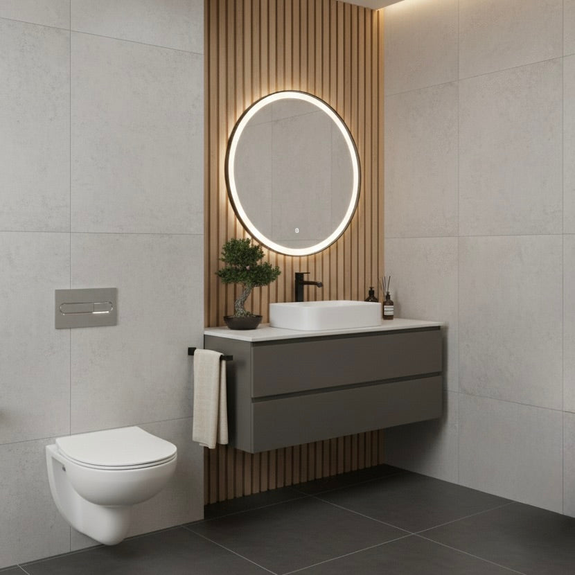 Roca Victoria Wall Hung Rimless Toilet & 1120mm Duplo Frame Value Pack