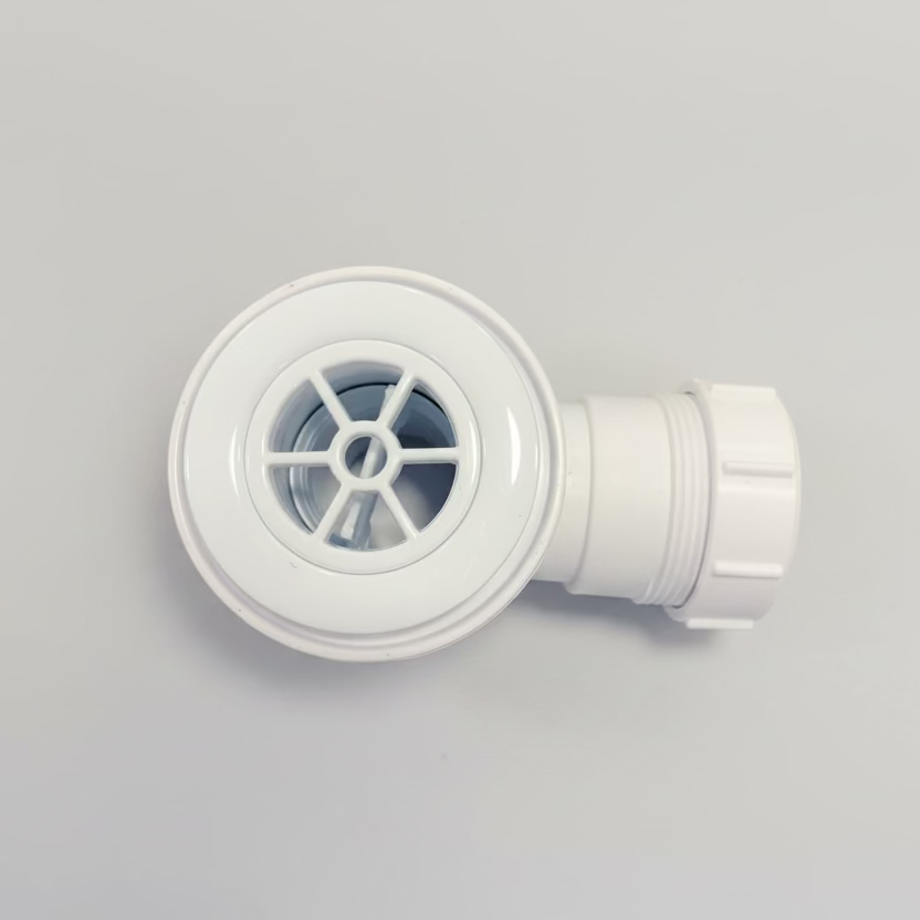McAlpine STW1 Shower Trap White 70mm Flange (Straight Outlet Type)