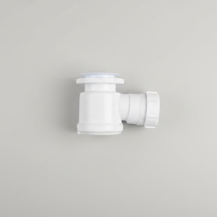 McAlpine STW1 Shower Trap White 70mm Flange (Straight Outlet Type)