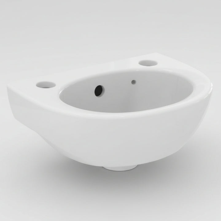 Ideal Standard Sandringham 21 2-Taphole Cloakroom Basin (35cm / 45cm)