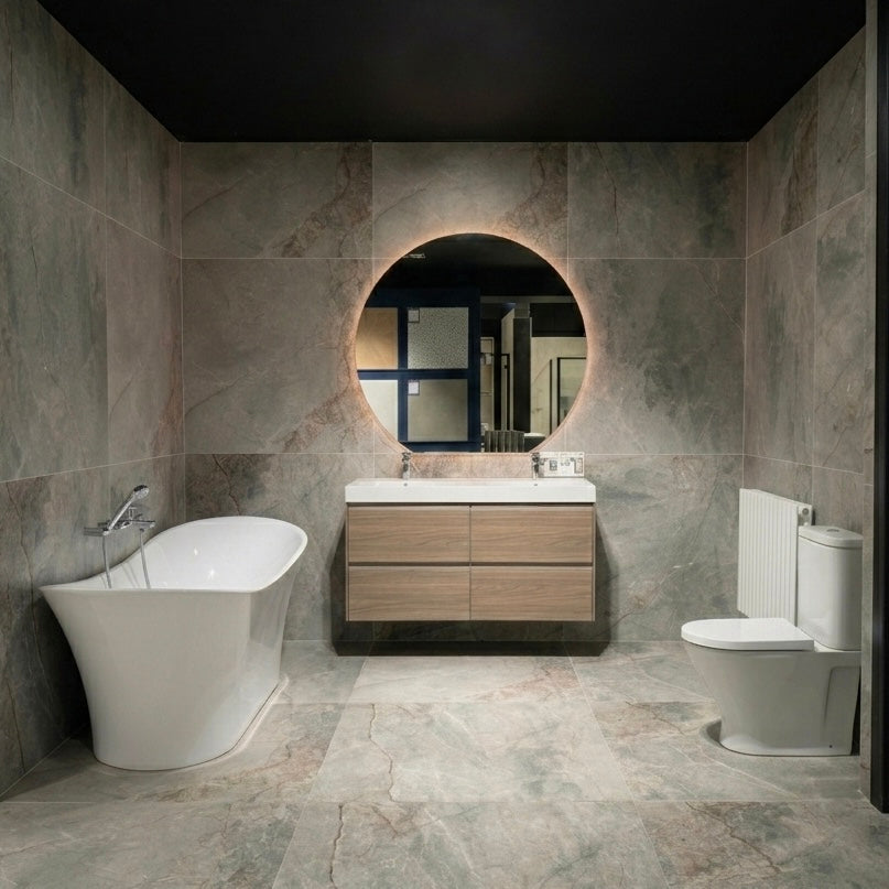 Toscana Greige Porcelain Tile 100*100 (Sqy)