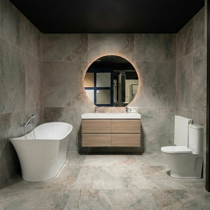 Toscana Greige Porcelain Tile 100*100 (Sqy)