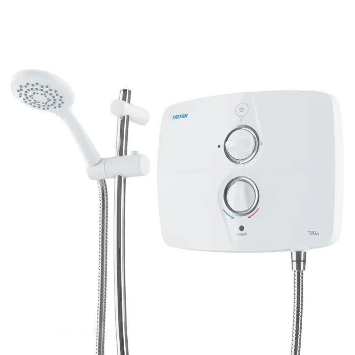 Triton T90SR Pumped Electric Shower (White)