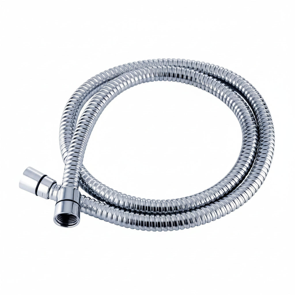 Triton 1.25m Anti-Twist Double-Interlocked Stainless Steel Shower Hose – Chrome