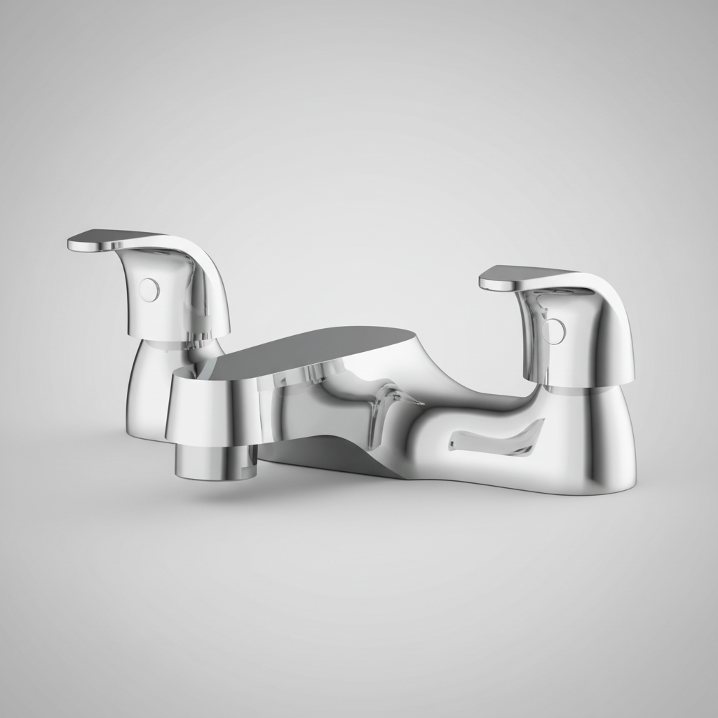 Velora - Cove Bath Filler Chrome