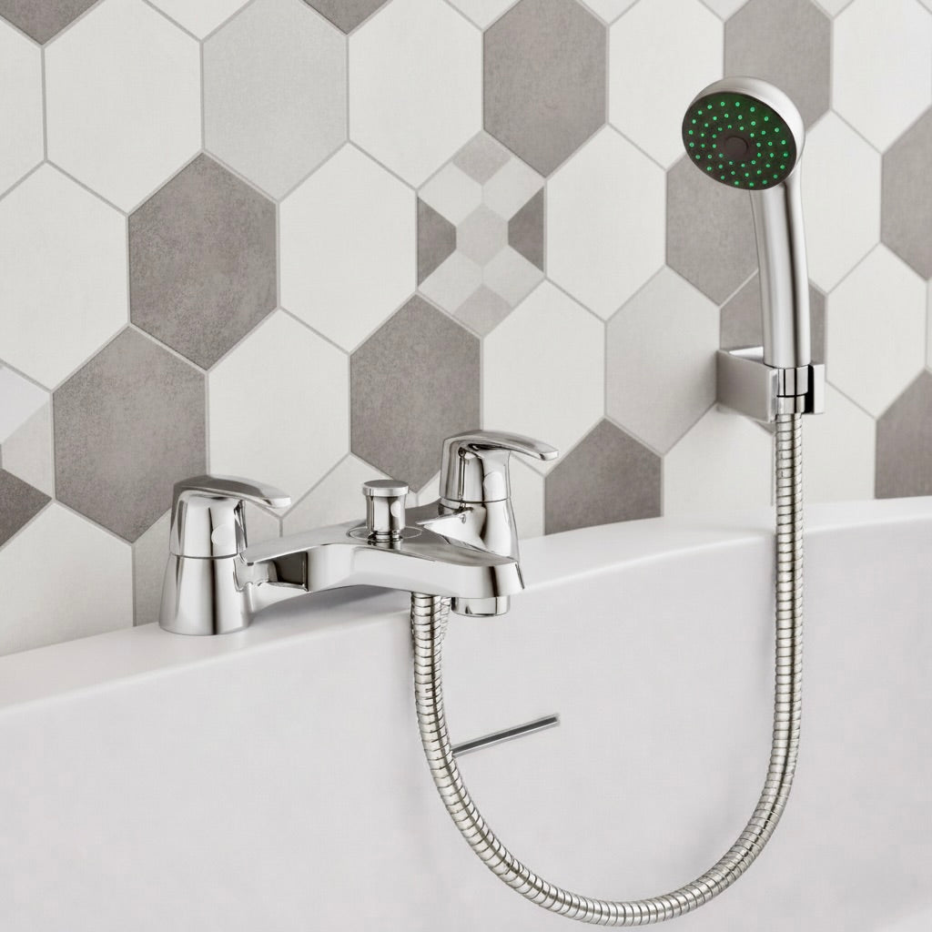 Velora - Cove Bath Shower Mixer Chrome