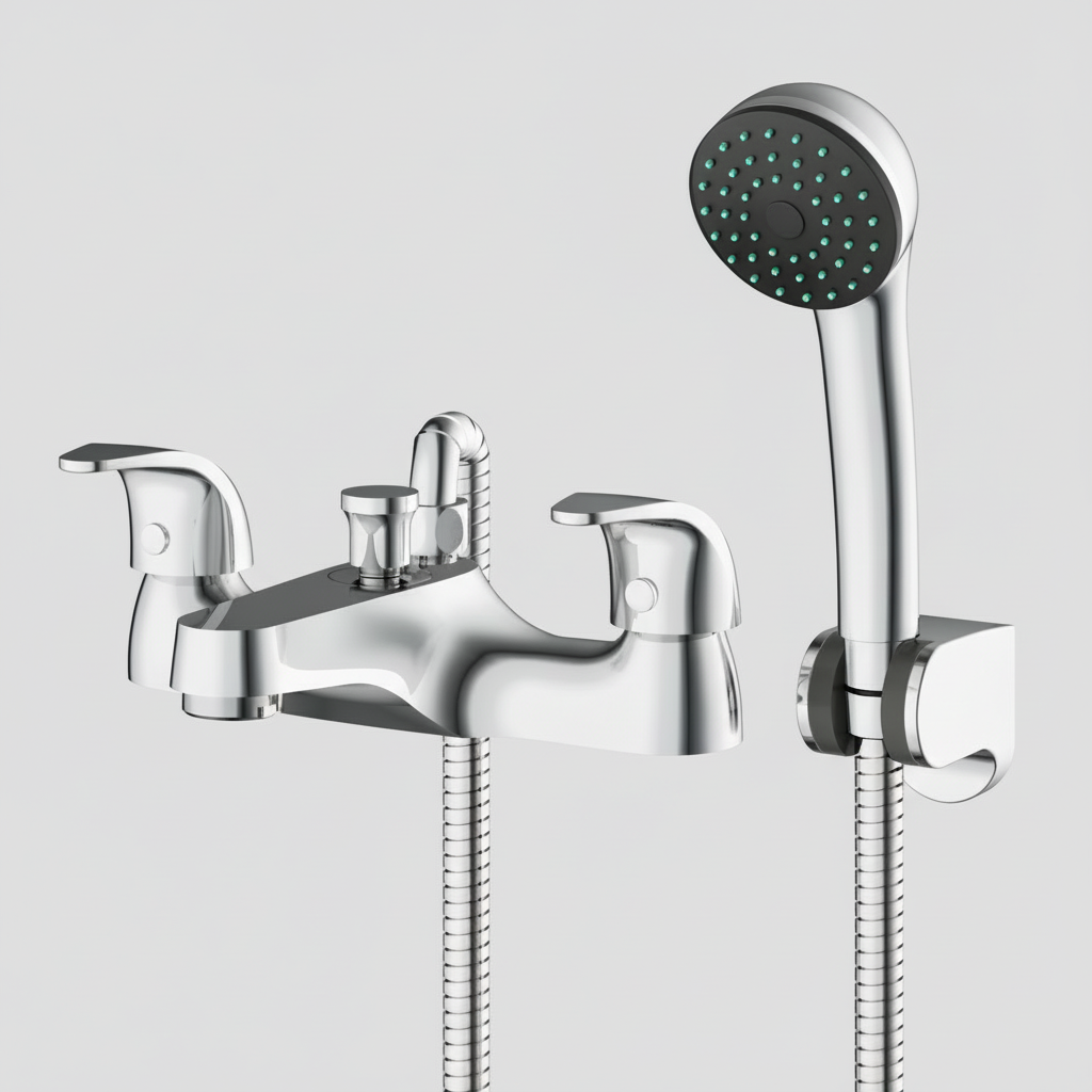 Velora - Cove Bath Shower Mixer Chrome