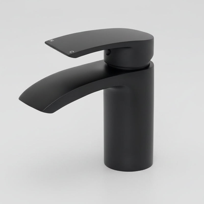 Velora - Luma Basin Mixer - Matt Black
