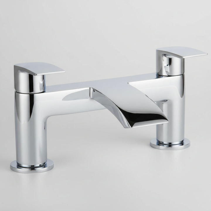 Velora - Luma Bath Filler - Chrome
