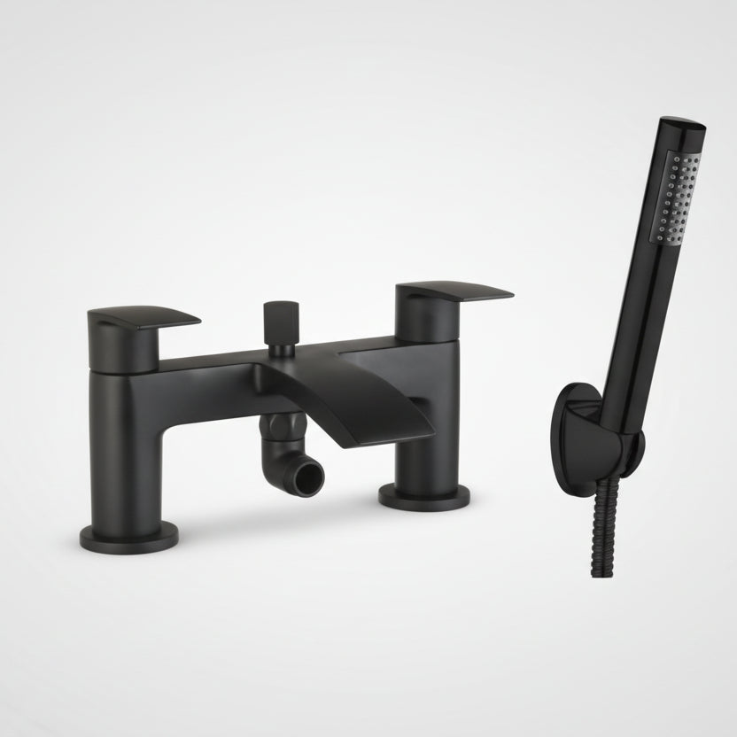 Velora - Luma Bath Shower Mixer - Matt Black