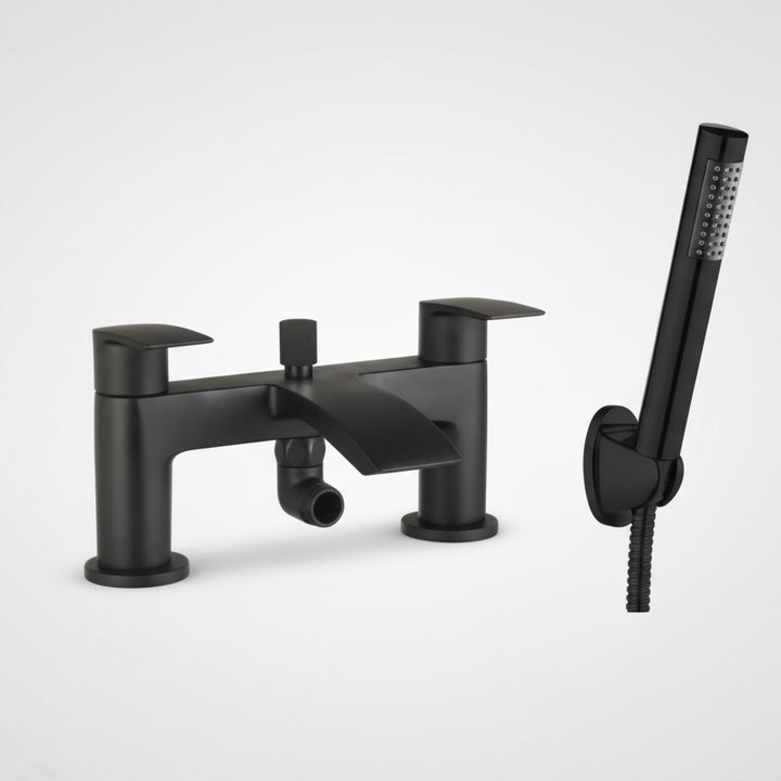 Velora - Luma Bath Shower Mixer - Matt Black