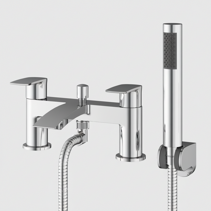 Velora - Luma Bath Shower Mixer Chrome