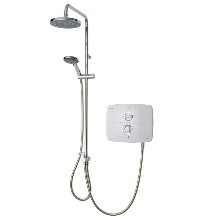 Triton T90 Dual Pumped Electric Shower (White)