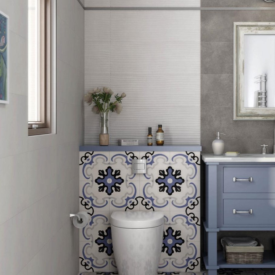 Mist Light Duna Feature Ceramic Wall  Tile 25*70 (Sqy)