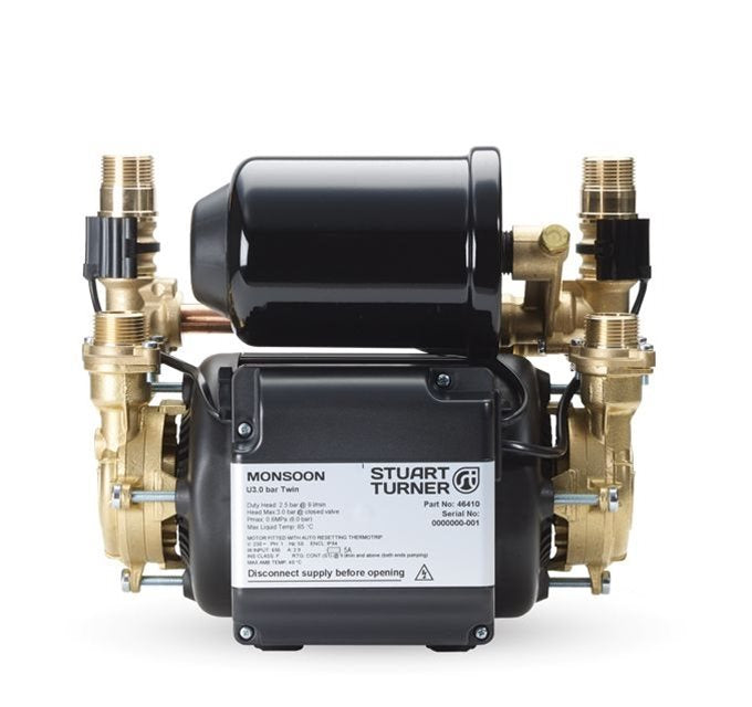 Stuart Turner Monsoon U3.0 Bar Twin Universal Shower Pump