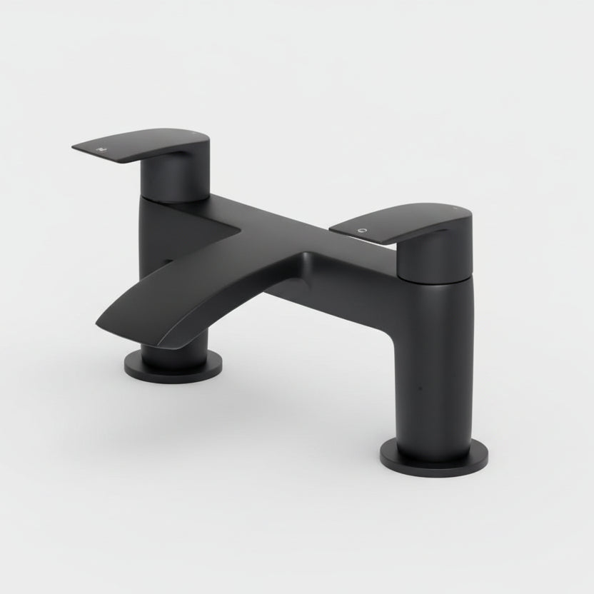 Velora - Luma Bath Filler - Matt Black
