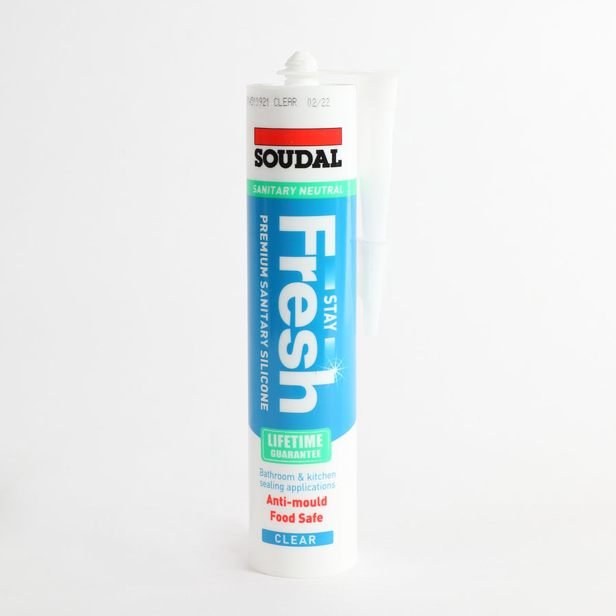 SOUDAL STAY FRESH SILICONE CLEAR